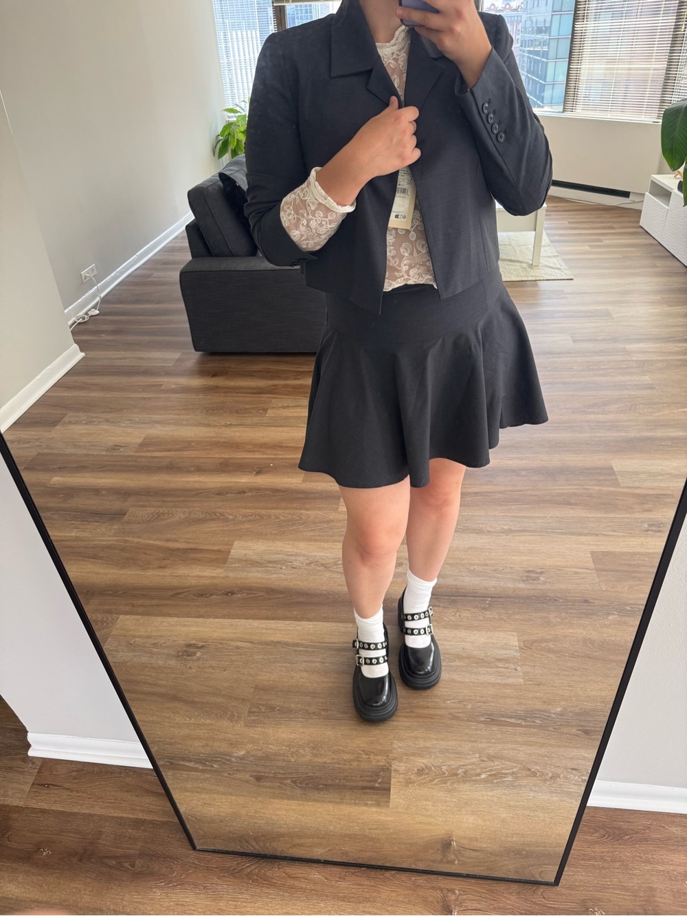 Mango Selection two piece skirt suit